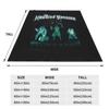 Vintage Retro The Haunted Mansion Cool Graphic Gifts Blanket Soft Warm Travel Portable Blanket Vintage Retro The Haunted Cool