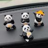 Small Panda Design Ornaments 4pcs/set-Car Center Console Decor,Interior Decoration,Car Ornaments,Interior Ornaments,Car Decor