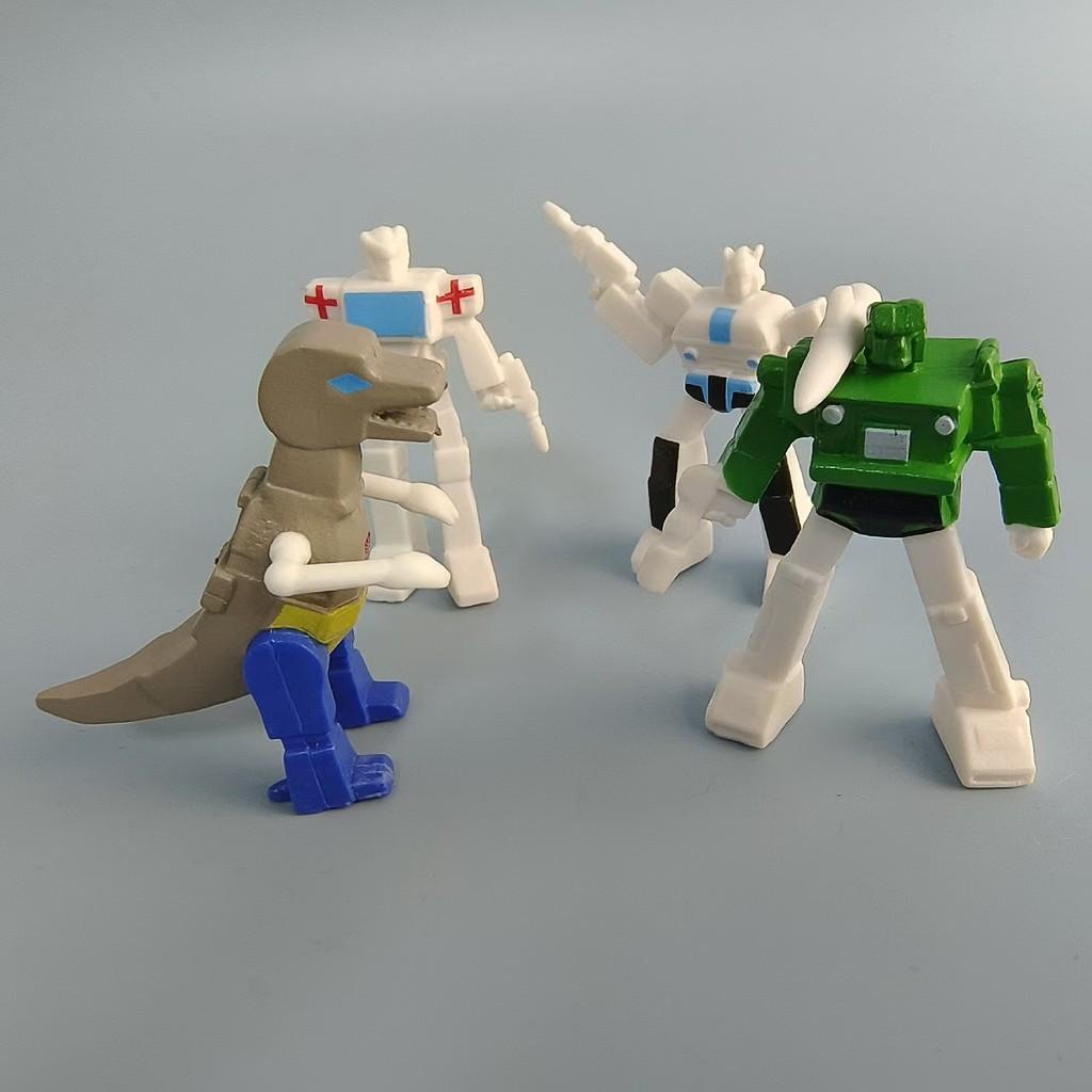 Robot Playful Transformer Model Toy Pvc Decorated Figure For Car Accessories