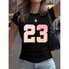 Casual Dames T-shirt met Korte Mouwen
