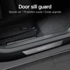 YZ For Tesla Model Y Car Front Seat Track Protection Cover Rear Door Sill Anti Kick Plate Interior Decoration Refit Accessories