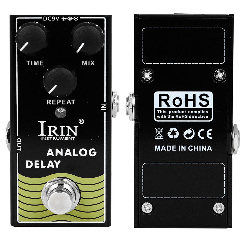 

IRIN RF-10 ANALOG DELAY Guitar Effect Pedal Digital Delay Electric Guitar Effect Pedal True Bypass Guitar Accessories