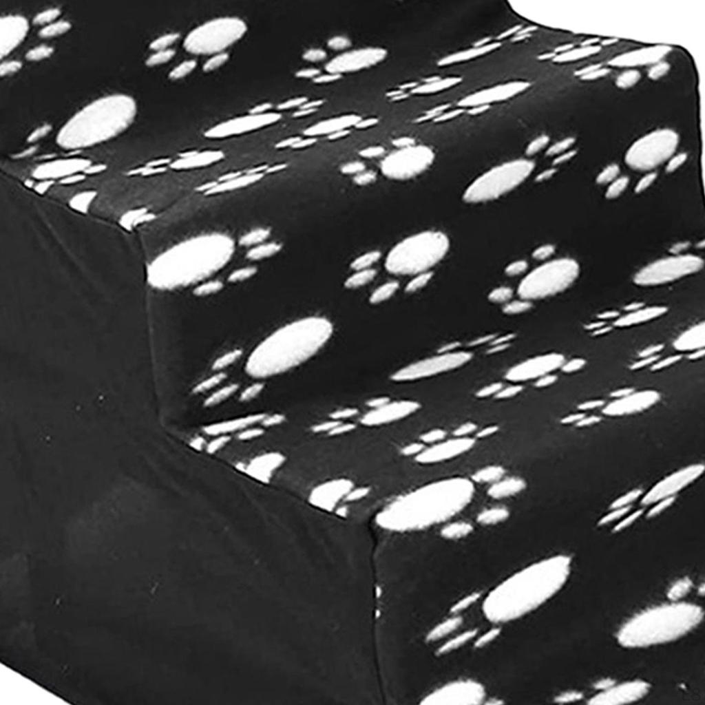 Dog Stairs Ladder Ramp Climbing, Soft Cover, Comfortable Removable Stairs, Washable Step Pet