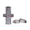 1'' 1.5'' 2'' Fire Hose Connector Belt Hose Fast Docking Snap Coupling Irrigation Hose Clamp Gardening Agriculture Pipe Fitting