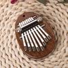 Portable 8-Note Mini Kalimba Thumb Piano for Beginners