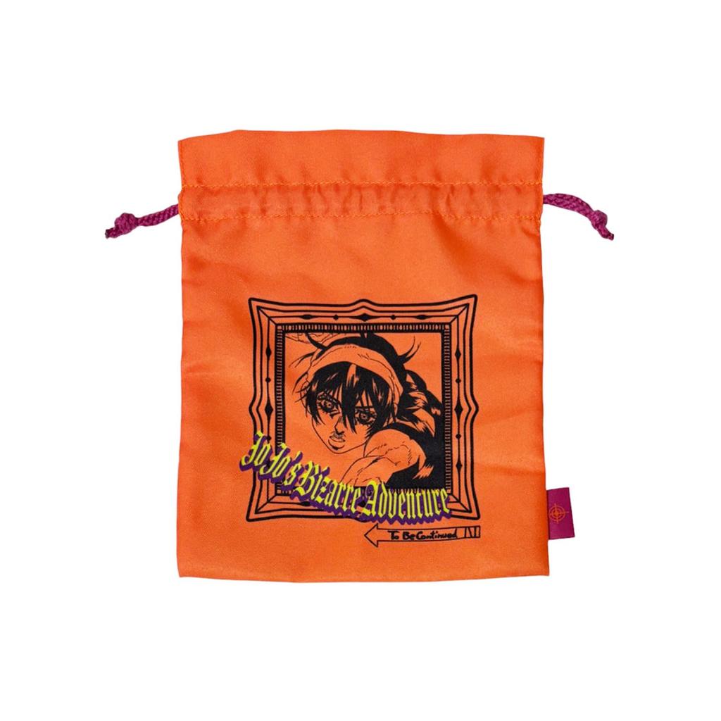 Small Planet Bizarre Golden Wind Travel Drawstring Bag Narancia Fugo JoJo's Adventure &