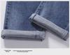 Light Men's Stretch Denim Harem Pants - New Loose-Fit Casual Nine-Point Style