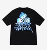 Stussy Melted T-Shirt Schwarz 100% Authentisch 1904900 Unisex T-Shirt