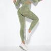 In-Stock Seamless Moisture-Wicking Sexy Peach Yoga Leggings - European & American Trend