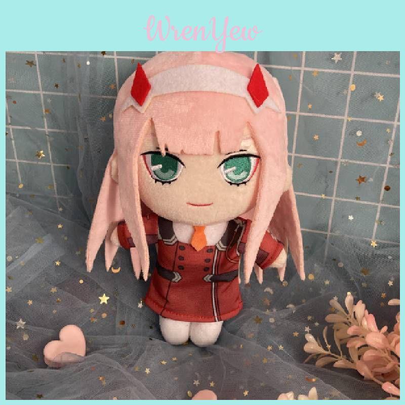 Darling In The Franxx Zero Two Plush Doll Soft And Comfortable 20cm Toy
