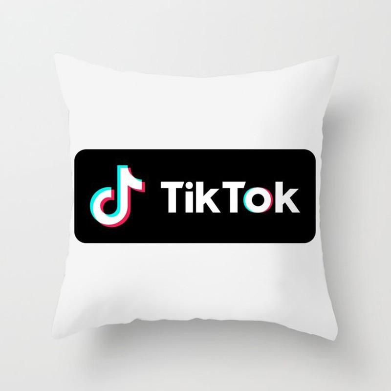 Tiktok Cushion Cover Decorative Soft Pillow Case For Stylish Home And Car Decor