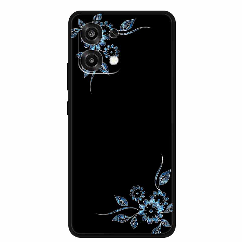 

Phone Cover for Oppo A6 Pro Case Global Oppo A6 Pro 5G Case For Oppo A6 Pro 4G Floral Luxury Silicone Soft Cover Full Protection A6 Pro 4G Global