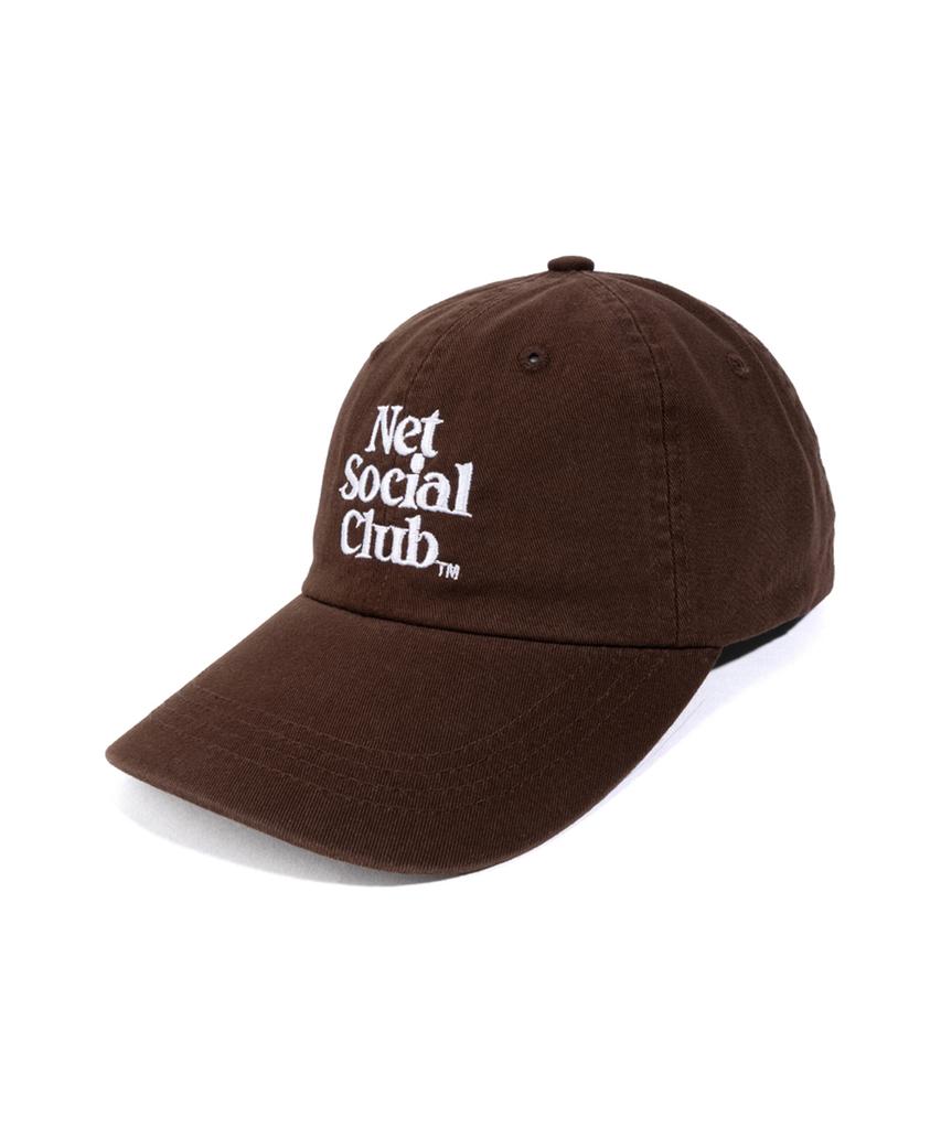 NET SOCIAL CLUB Og Logo Washed Cap (D.Brown)