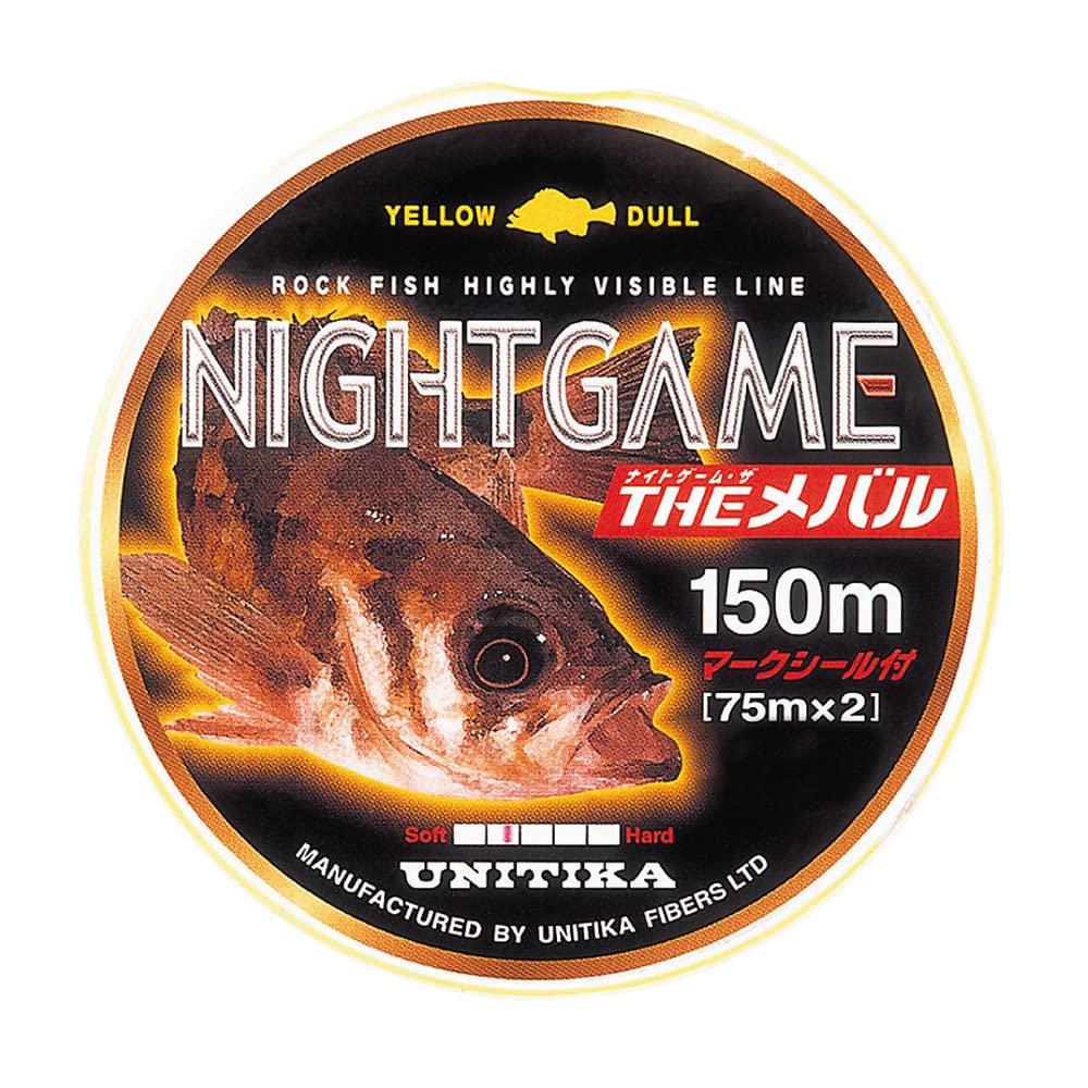 

UNITIKA Line Night Game the Rockfish Fluorescent Yellow Dal 5lb 2253
