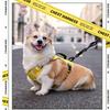 Dog No-Pull Reflective Breathable Harness for Medium & Large Dogs, Adjustable Comfort Pet Vest Harness for Walking Training