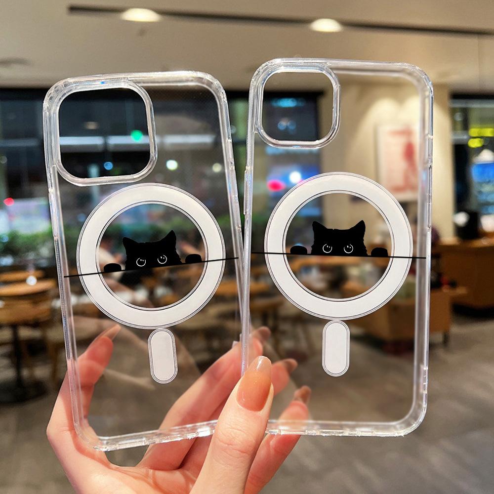Magnetic Phone Case for iPhone 12 14 16 17 Pro 17 16 15 14 13 12 Pro Max  12 13 14 15  16 High Quality Shockproof Shell Full Protection Cute Style