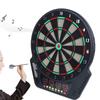 4 LED Display Screen Automatic Scoring Electronic Dartboard Fitness Game Toy Contain Power Supply