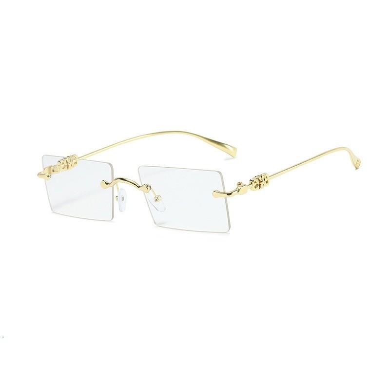 

Hip Hop Square Frame Sunglasses With Uv400 Protection For Outdoor Sports And Parties White