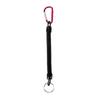 Heavy Duty Retractable Fishing Anti-lost Rope Telescopic Spring with Carabiner for Kayak Angling Outdoor Sports