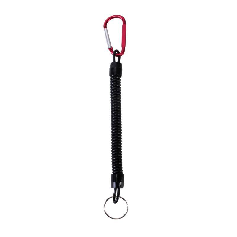 Heavy Duty Retractable Fishing Anti-lost Rope Telescopic Spring with Carabiner for Kayak Angling Outdoor Sports