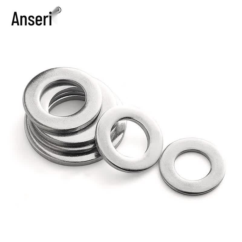 Ansell 304 Stainless Steel Flat Washers