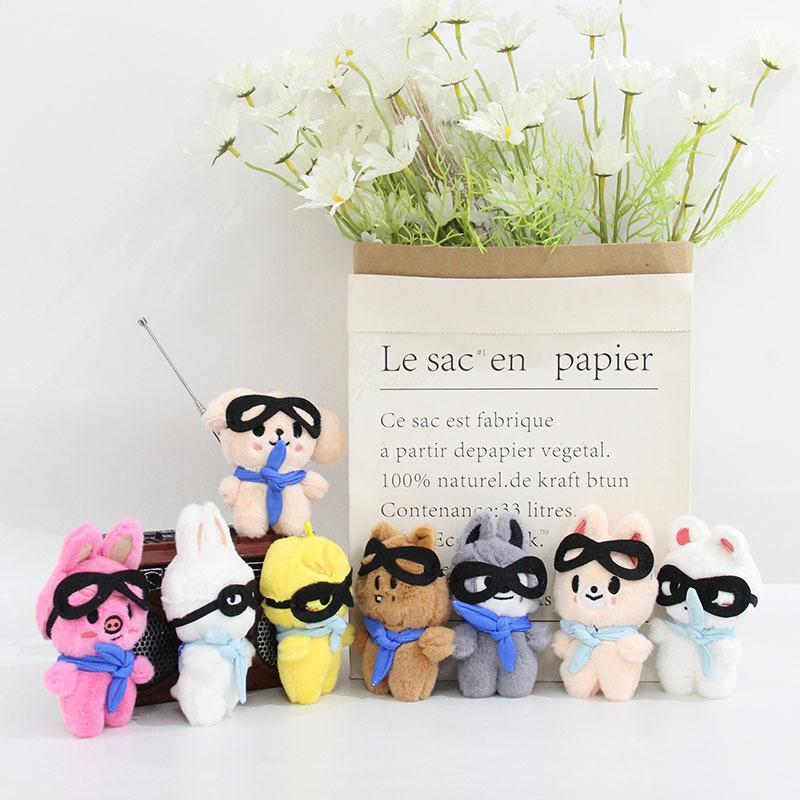 70Style Skzoo Plush Keychain Kawaii Skzoo Keychain Stay Plush Cartoon Stuffed Animal Doll Kawaii Toys Room Decor Children Gift