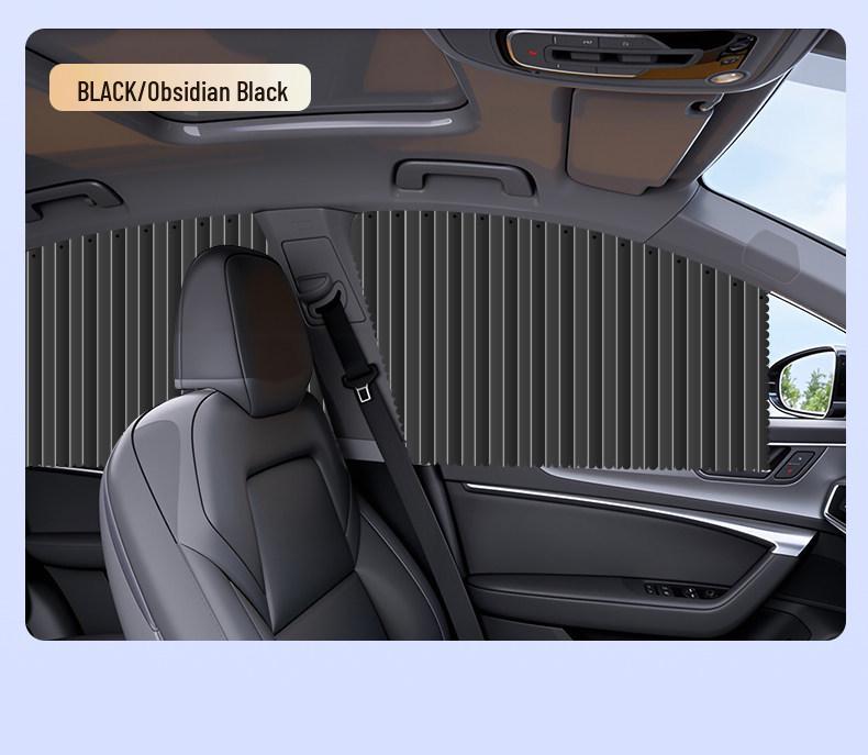 Magnetic Car Window Sunshade Curtain for Rear Seat Privacy