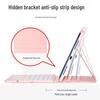 Compatible with Samsung Galaxy Tab A11: Case with Pen Slot & Round Cap Bluetooth Keyboard for 8.7-inch Tablet.