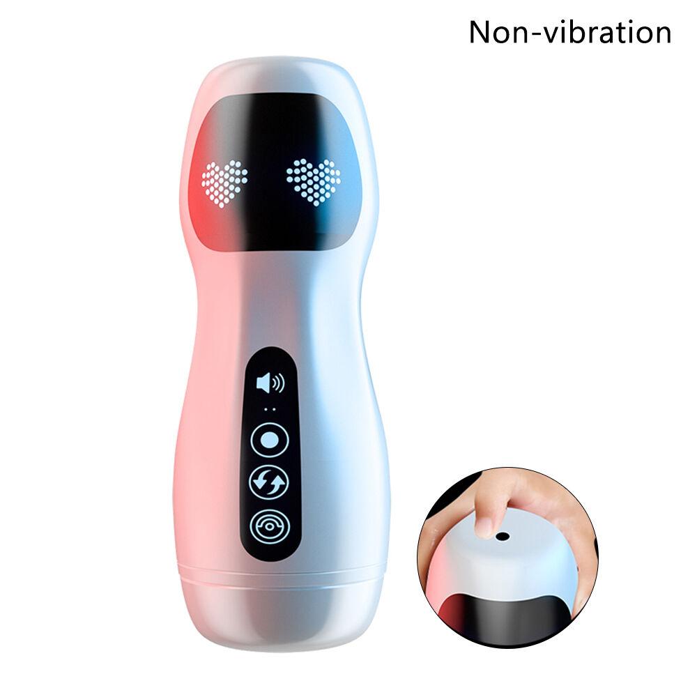 Male Masturbator Cup Automatic Sucking Vibration Blowjob Real Vagina Pocket Pussy Penis Oral Sex Machine Toys For Man Adults 18+