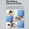 Digitale Flip-Timer Stille Bedienung Für Küche Zuhause Büro Arbeitszimmer Präzises Timing Tragbare ABS-Konstruktion