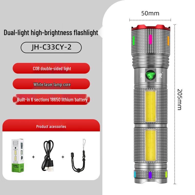UOSU Upgraded High-Power Outdoor Flashlight