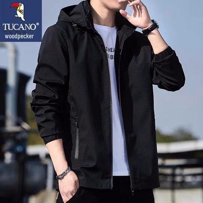 Men's Spring/Autumn Business Casual Hooded Jacket