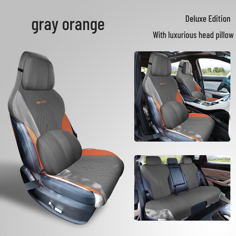 Honor Edition 2024 Song PLUS DM-i 71km Luxury Saddle Pad, Suede, All-Season Use