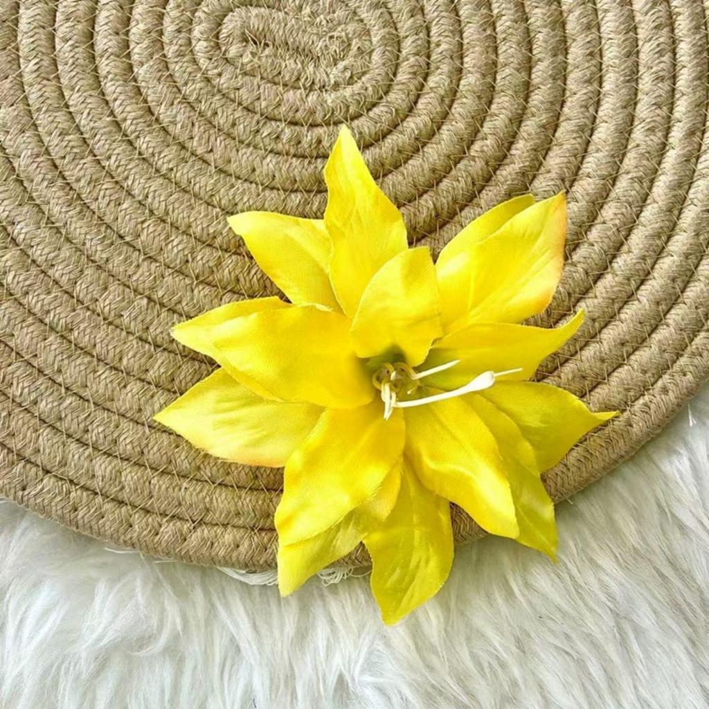 New Style, Sweet Girl, Simulated Lily Flower, Hair Clip, Photo Prop, Headband Clip, Headwear and Hair Accessories