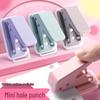 Compact Single Hole Punch for DIY Paper Planners