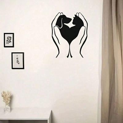 Modische Metall-Wanddekoration für Eingangsbereich, Büro, Schlafzimmer
