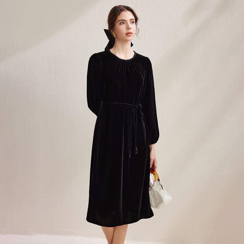 Zhaojun Spring/Summer Round Neck Midi Dress