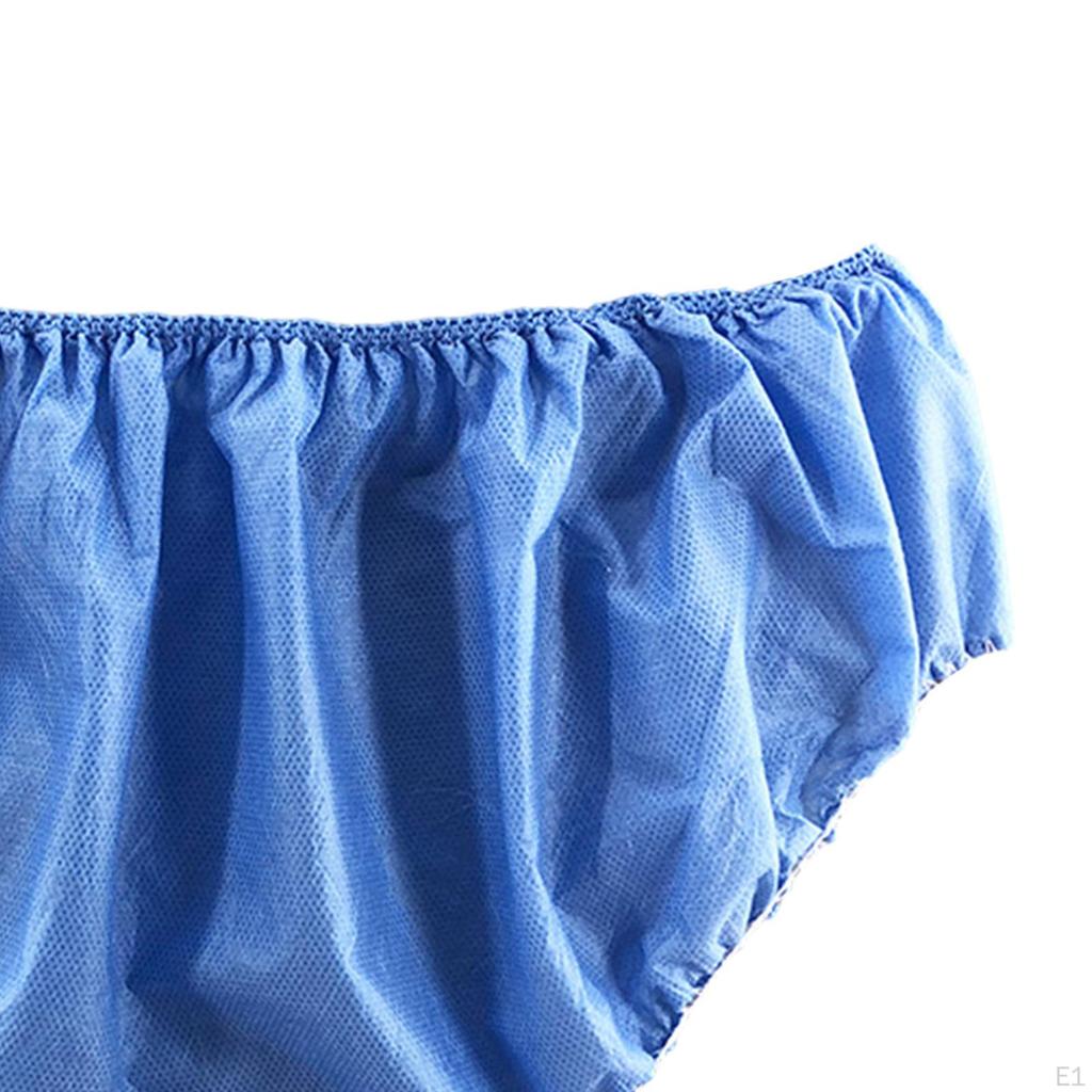 30 Pieces Disposable Briefs Shorts Underpants, Soft ,Nonwoven, Travel Panties Underwear for Camping