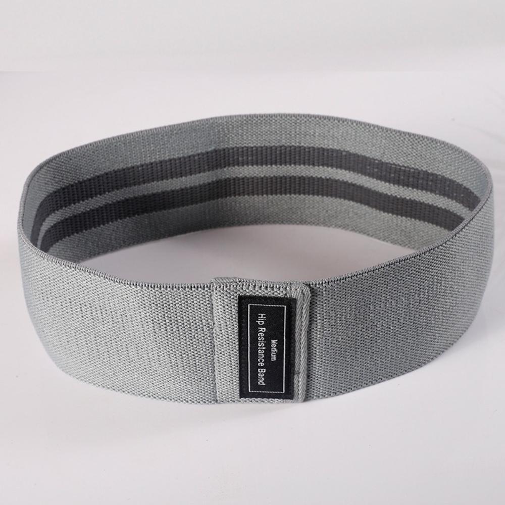 Squat hip resistance band Polyester cotton yoga body tension band indoor fitness hip lifting ring elastic band