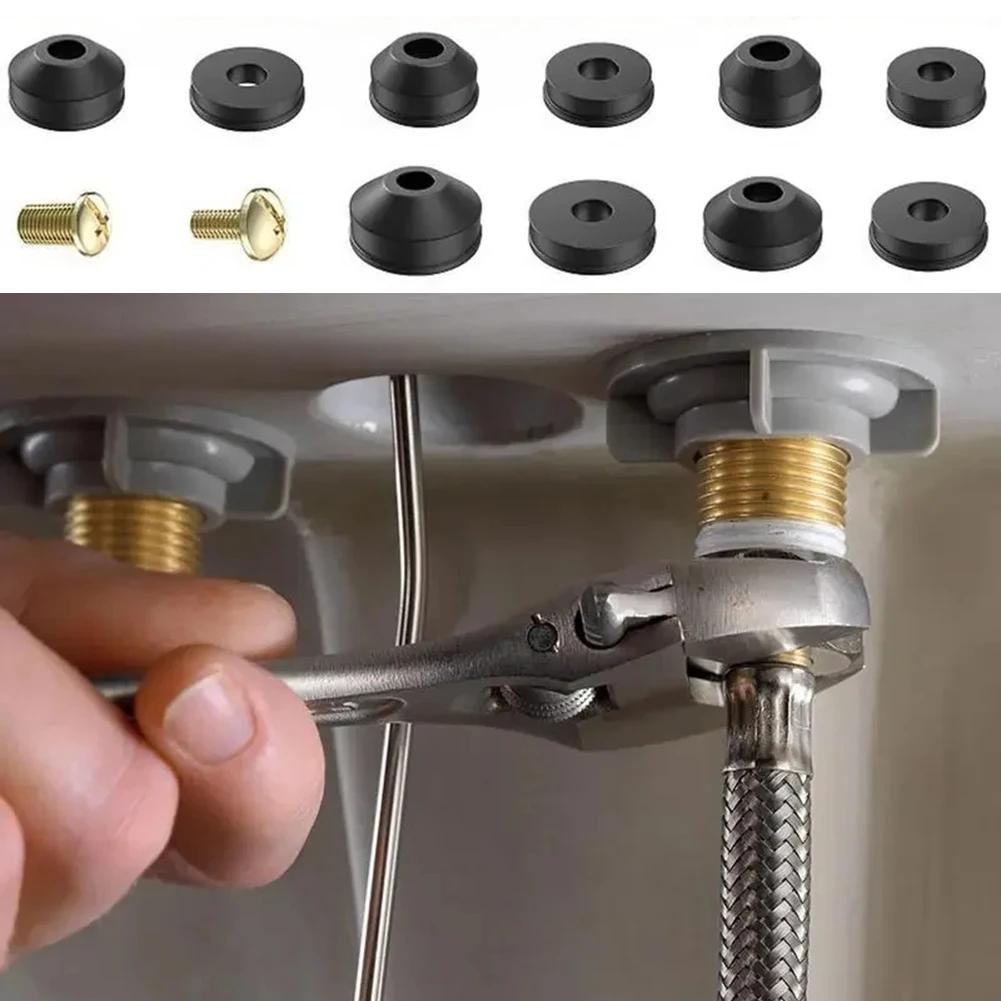 58pcs Faucet Washer Set Rubber Pipe Faucet Sealing Washers O-rings For Kitchens Bathrooms Toilets Faucet Replacement Washers