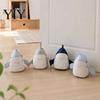 Cloth Door Stopper Plush Shark Decorative Stopper, Non-slip Weighted Interior Holder Stop, Anti-collision Home Office Floor Fabric Doorstop