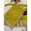 Indischer Anarkali Gown Anzug Bollywood Schönes Party Wear Salwar Kameez Kleid