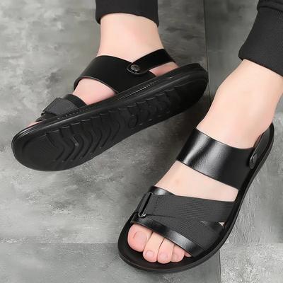 Herren Trend Sommer Outdoor Freizeit Rutschfest Strand Indoor Hausschuhe Pantoletten Mode Strandschuhe Hausschuhe Herren Sandalen 2025