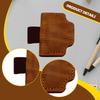 Bookmark with Pen Holder Accessory PU Clip Book Journaling Writing Resistant Suitable for Friends