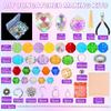 Set of 460 Creative Sun Catcher Crafting Set Rainbow Pendant Beading Supplies Jewelry Ornament Window Garden Decoration