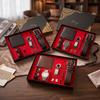 Luxury Business Style Paper Souvenir Gift Set with Watch Wallet Belt Keychain & Bracelet-Perfect Valentine's Day Holiday Gift