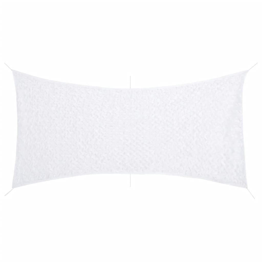 vidaXL Tarnnetz mit Aufbewahrungstasche 506x279 cm Weiß weiß