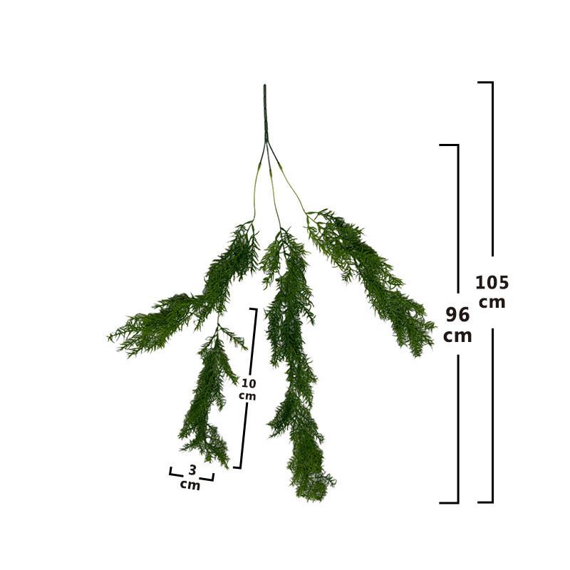 Faux Hanging Green Plant For Hotel Restaurant Decor And Outdoor Photography Props