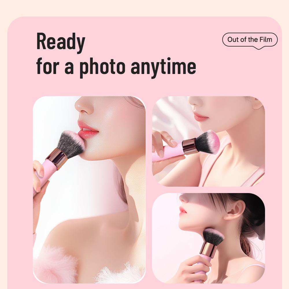 Soft Makeup Brush Vibrator 10 Vibrating Modes Silicone Bullet Vibration Nipple Clitoris Massager Stimulator Sex Toys for Women