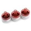Pack Of 3 Air Conditioning Heat Control Switch Button Knobs For Peugeot 206 207 Vehicles Enhancing Driving Experience